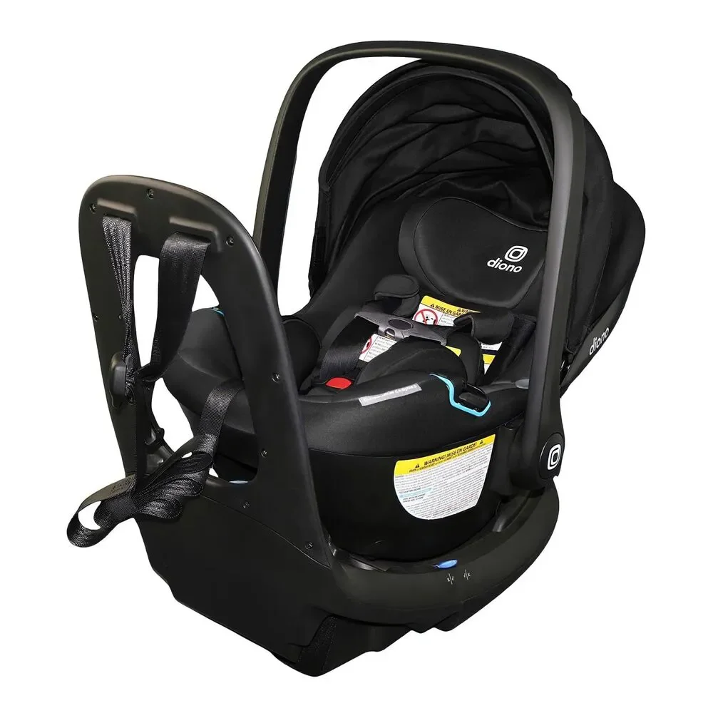 Diono LiteClik30 RXT Infant Car Seat & Base Rear-Facing 4-30lbs UPF 50+ Black